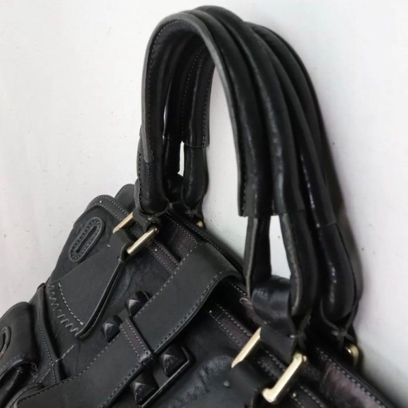 Chloe Elvire Goat Skin Black Hand Bag - Picture 13 of 13